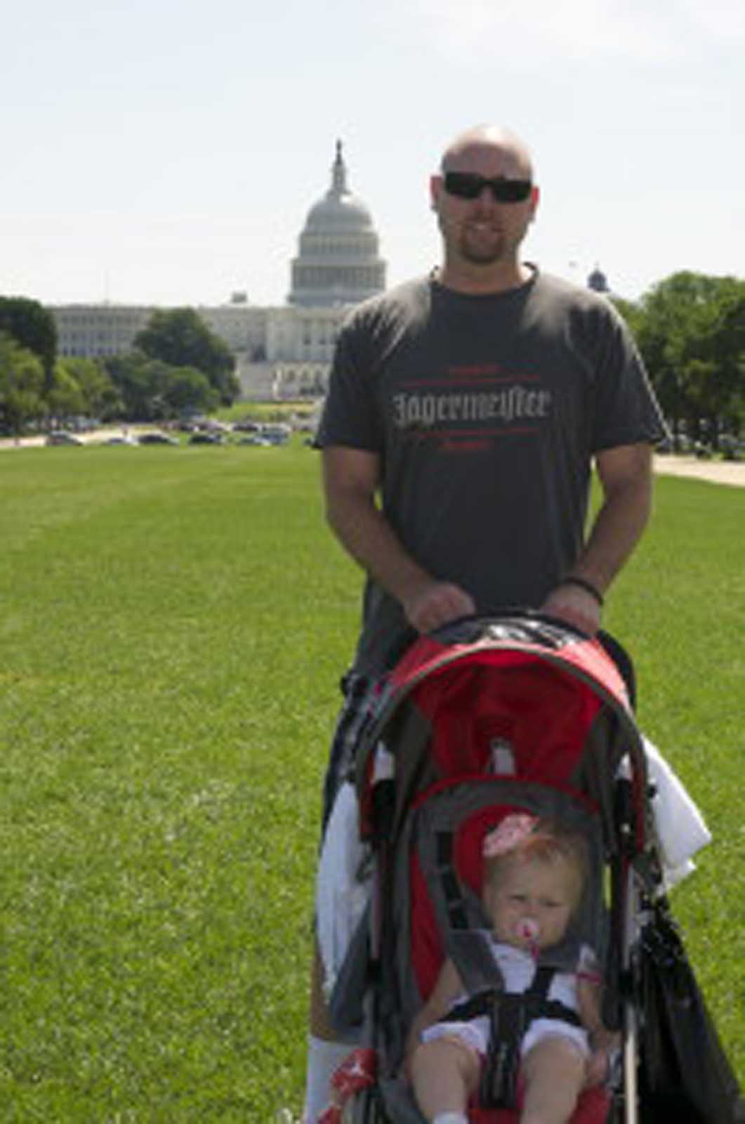 We walked back and forth in front of the capital so often this trip. DC is a great walking city!