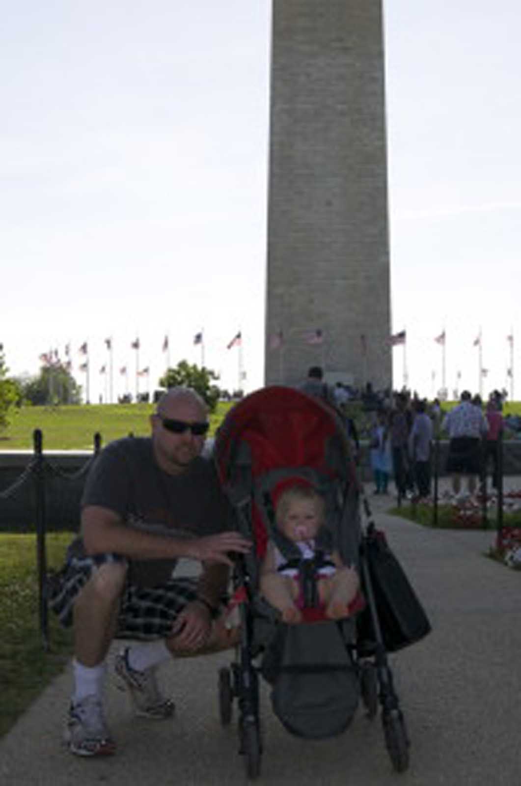 Washington monument. We weren't sure we were going to do them.. I am really glad we did. 