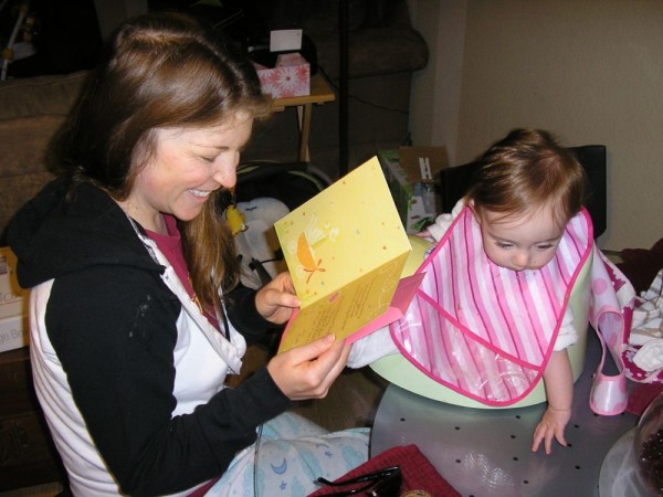 I was so happy to get a mothers day card. 