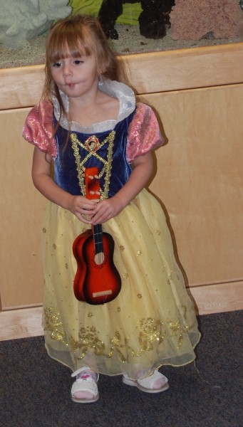 A halloween siting.. Musical princess