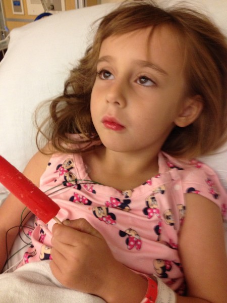 my sweet toothed girl had so many popsicles she eventually grew tired of them... but what a treat they were 